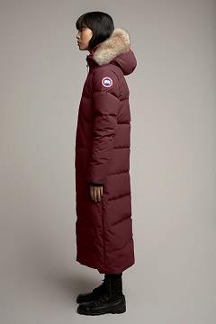 Chamarras Canada Goose Mujer Outlet - Mystique Abrigos Rojos Oscuro LU9841527